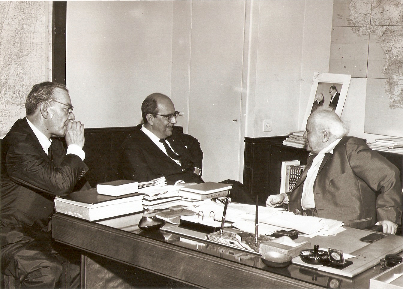 Com Ben Gurion - 1962