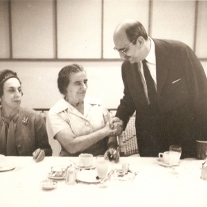 Com Golda Meir - 1962