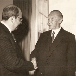 Com Adenauer - 1962